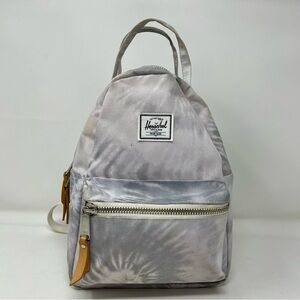 Herschel Supply Company Light Grey Tie Dye Mini Backpack